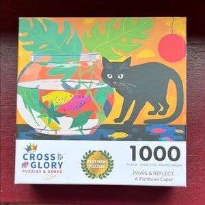 Paws & Reflect Puzzle - 1000 Pieces - Colorful Design